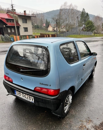 Fiat Seicento cena 4862 przebieg: 45100, rok produkcji 1998 z Biała małe 37